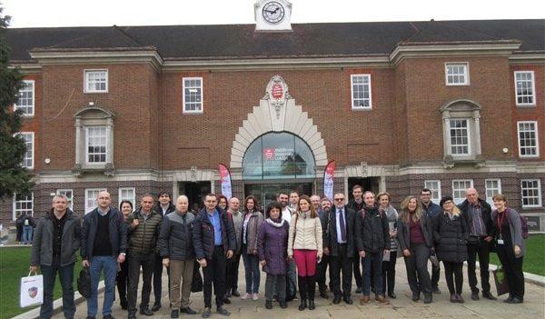 Representatives Of The Faculty Visited Middlesex University London