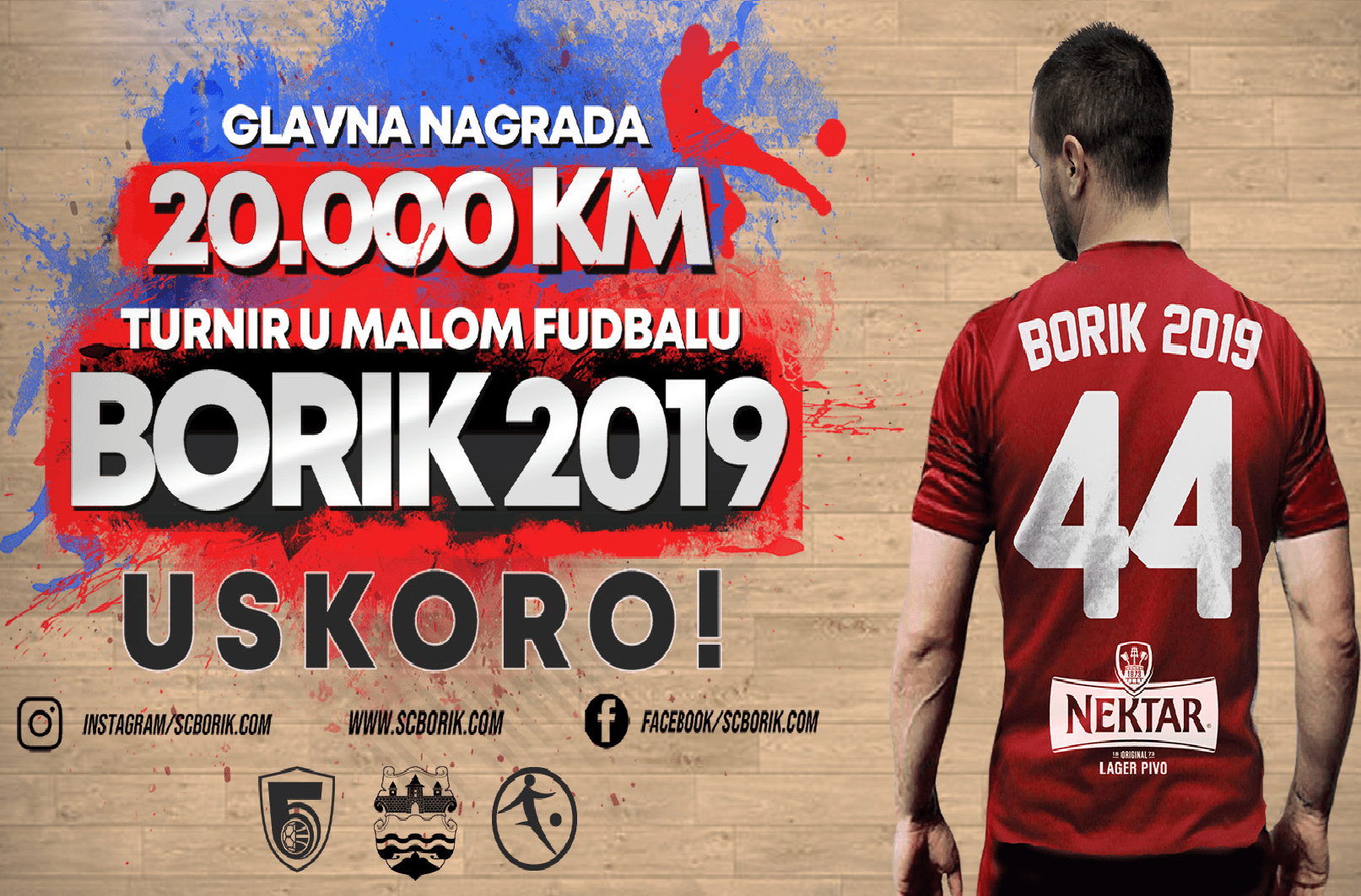 Fudbalska ekipa Fakulteta od 18.15 časova igra prvu utakmicu na turniru “Borik 2019”