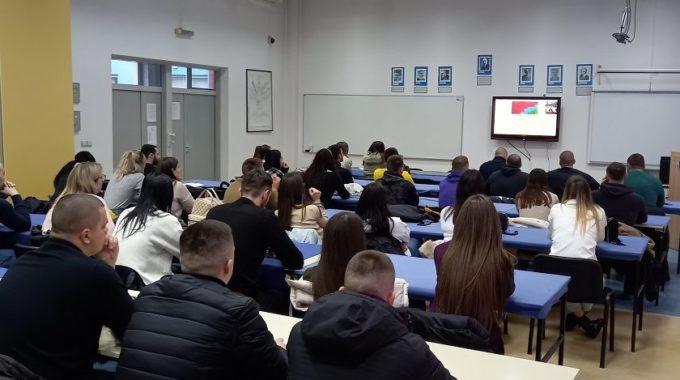 Srpsko-ruski Humanitarni Centar U Nišu: Predavanje Profesora Kačanova Studentima FBN-a