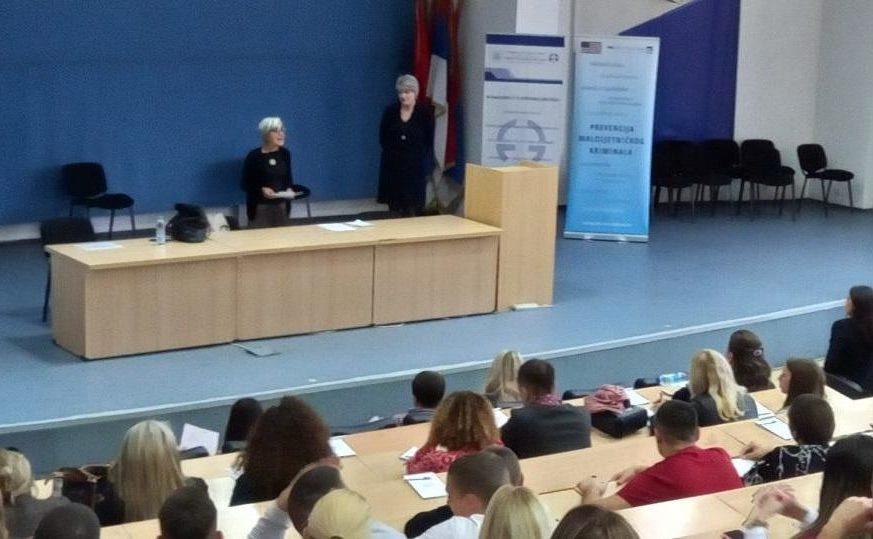 The final conference of the project “Socialization with law and prevention of juvenile crime in Srpska” held at the Faculty of Security Science