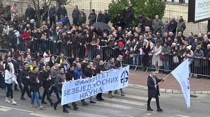 Srpska Celebrated Its 31st Birthday: Faculty Students Part Of The Festive Parade