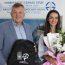 The Dean Of The Faculty Of Security Sciences Presented Student Vanesa Vučić With Gifts For Her Success