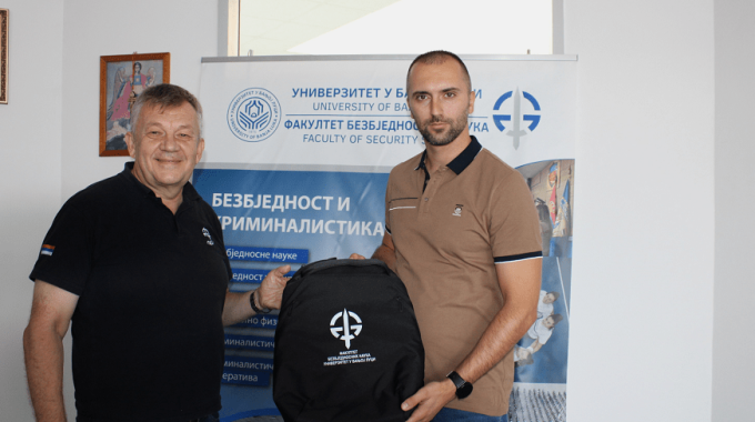 Minister Aleksandar Rodić, Former Student Of FBN, Visited His Faculty