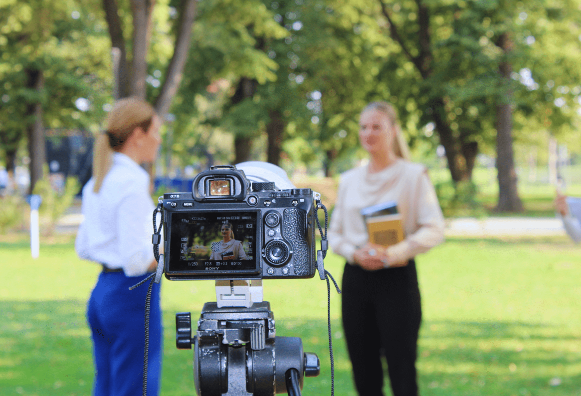 The Faculty of Security Sciences is recording a new promotional video