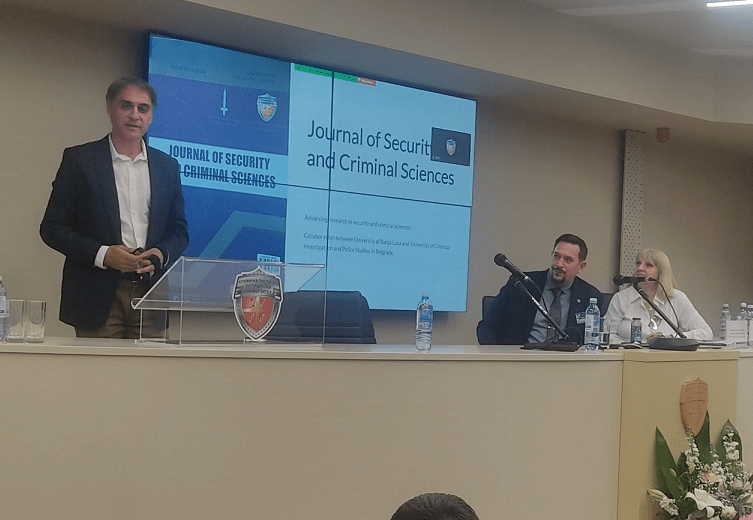 The promotion of the Journal for Security and Criminalistics was held at the Criminalistics and Police University in Belgrade