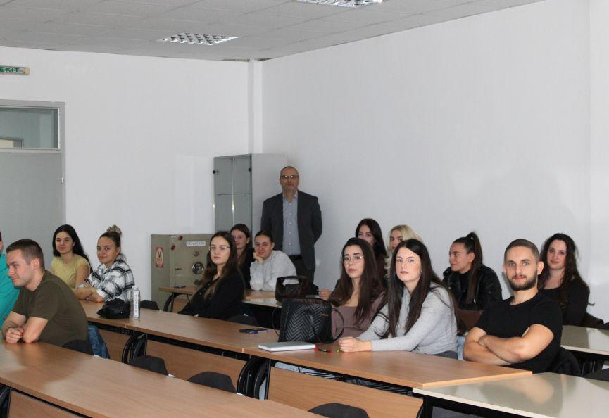 Mr Nebojša Tonković održao predavanje studentima Fakulteta bezbjednosnih nauka