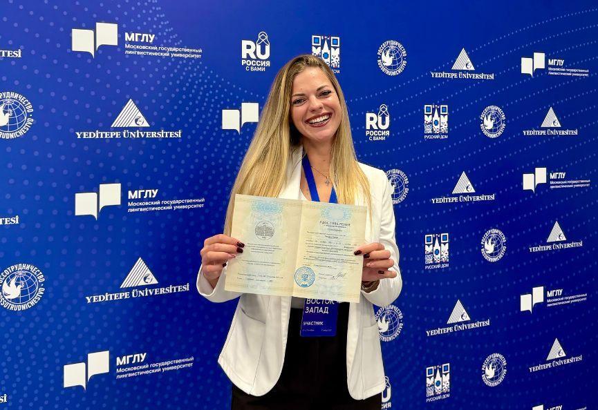 Nastavnik stranog jezika i vještina Fakulteta bezbjednosnih nauka, Sandra Čihorić, predstavila Fakultet u Turskoj