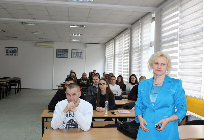 Gostujuće predavanje Ane Aleksandrovne Sučiljine za studente četvrte godine