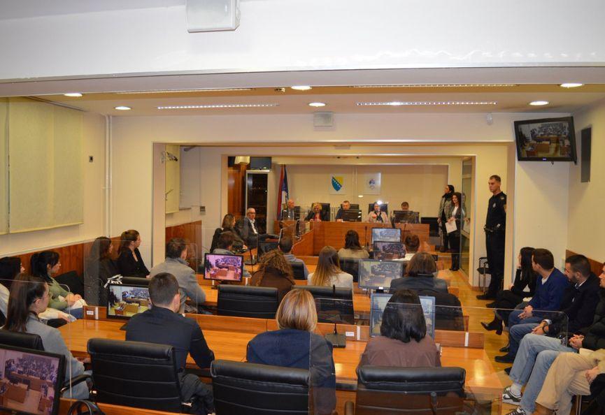 Studenti FBN-a posjetili manifestaciju Dan otvorenih vrata u Okružnom sudu u Banjoj Luci