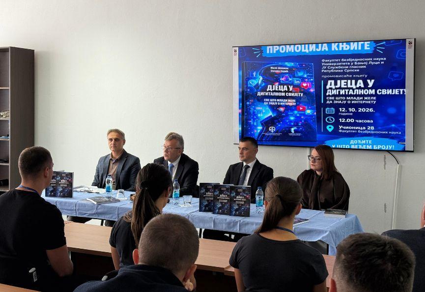 На Факултету безбједносних наука представљена књига о дјеци и интернету